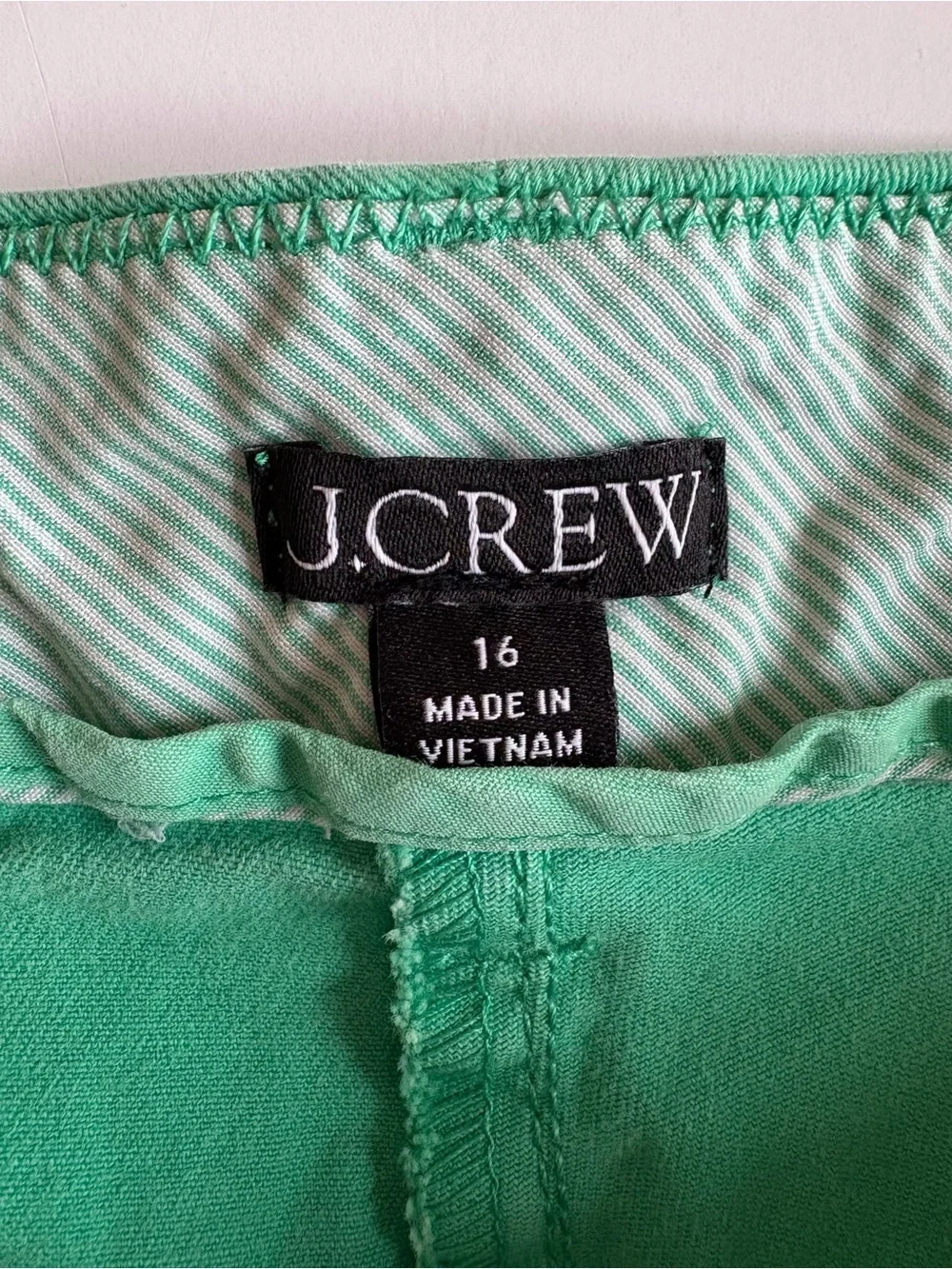J. Crew Chino High Rise Minimalist 7